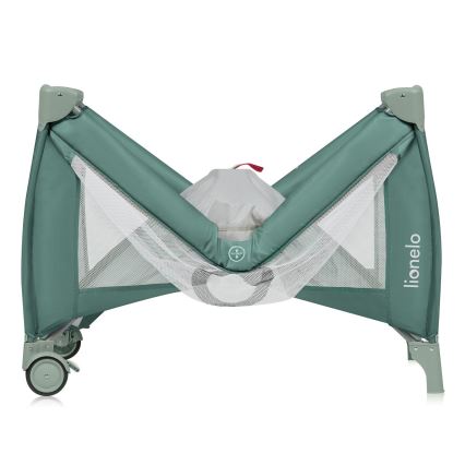 Lionelo - Berço de viagem STEFI PLUS Verde Oliva