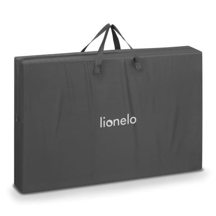 Lionelo - Berço para bebés 3em1 AURORA cinzento escuro