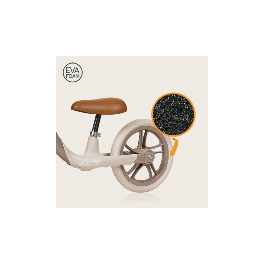 Lionelo - Bicicleta de empurrar ALEX PLUS bege