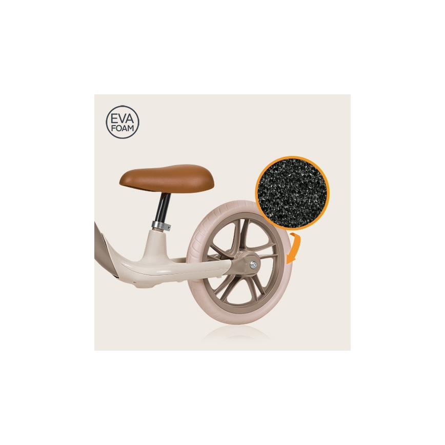 Lionelo - Bicicleta de empurrar ALEX PLUS bege