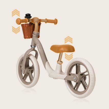 Lionelo - Bicicleta de empurrar ALEX PLUS bege