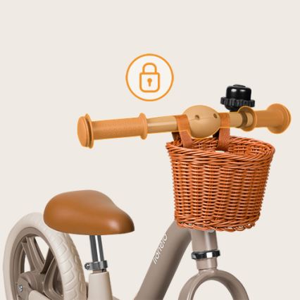 Lionelo - Bicicleta de empurrar ALEX PLUS bege