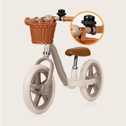 Lionelo - Bicicleta de empurrar ALEX PLUS bege