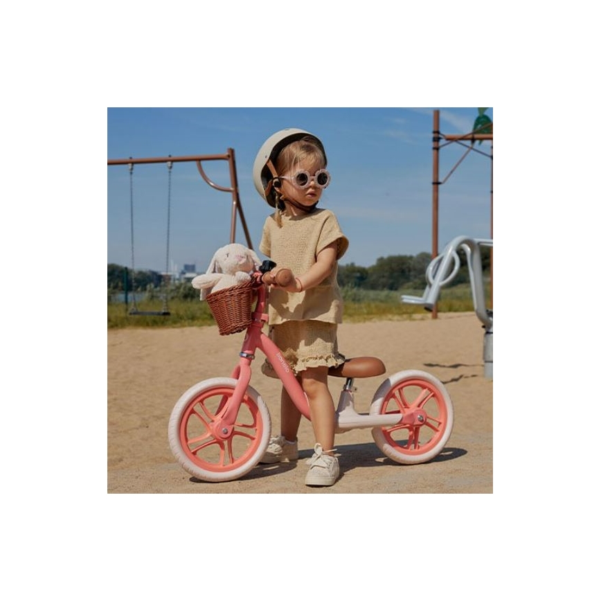 Lionelo - Bicicleta de empurrar ALEX PLUS rosa