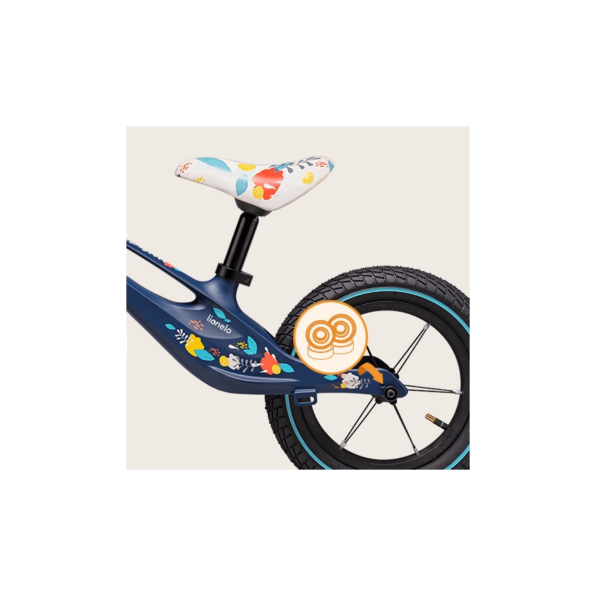 Lionelo - Bicicleta de empurrar BART AIR azul