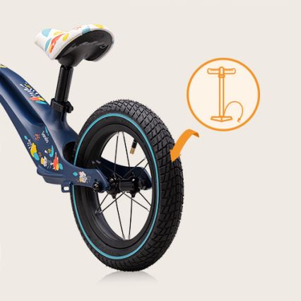 Lionelo - Bicicleta de empurrar BART AIR azul