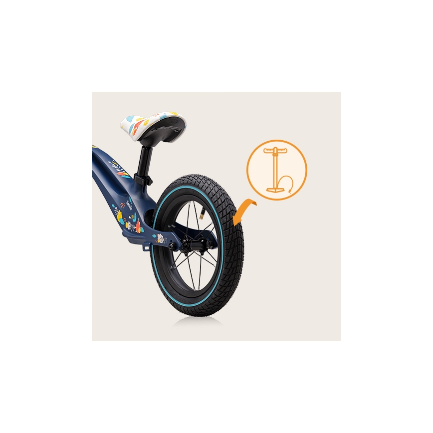 Lionelo - Bicicleta de empurrar BART AIR azul