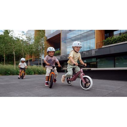 Lionelo - Bicicleta de empurrar BART AIR preto/laranja