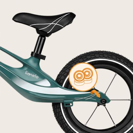 Lionelo - Bicicleta de empurrar BART AIR verde
