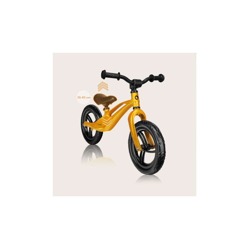 Lionelo - Bicicleta de empurrar BART amarelo