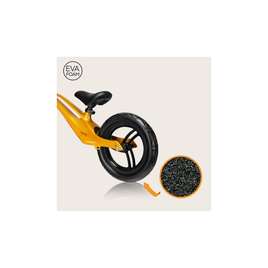 Lionelo - Bicicleta de empurrar BART amarelo