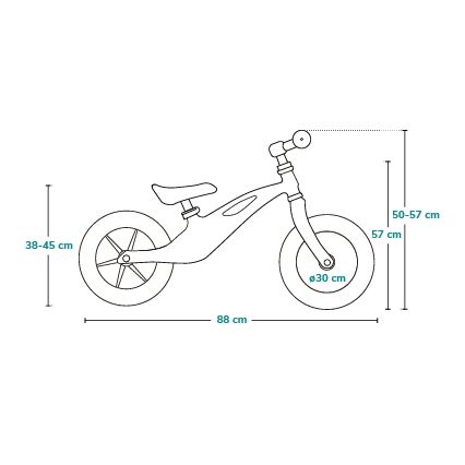 Lionelo - Bicicleta de empurrar BART amarelo
