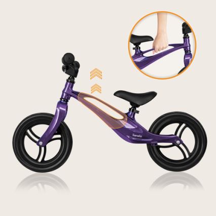 Lionelo - Bicicleta de empurrar BART roxo