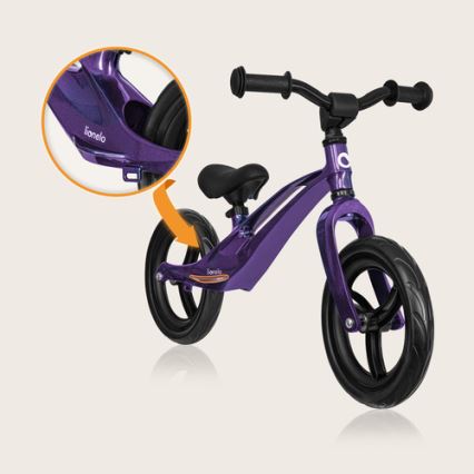 Lionelo - Bicicleta de empurrar BART roxo