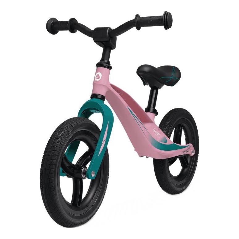 Lionelo - Bicicleta de empurrar BART TOUR rosa/verde