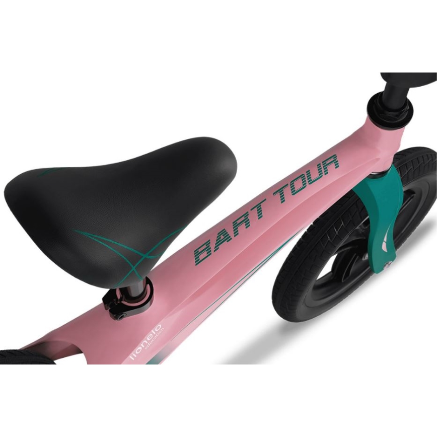 Lionelo - Bicicleta de empurrar BART TOUR rosa/verde