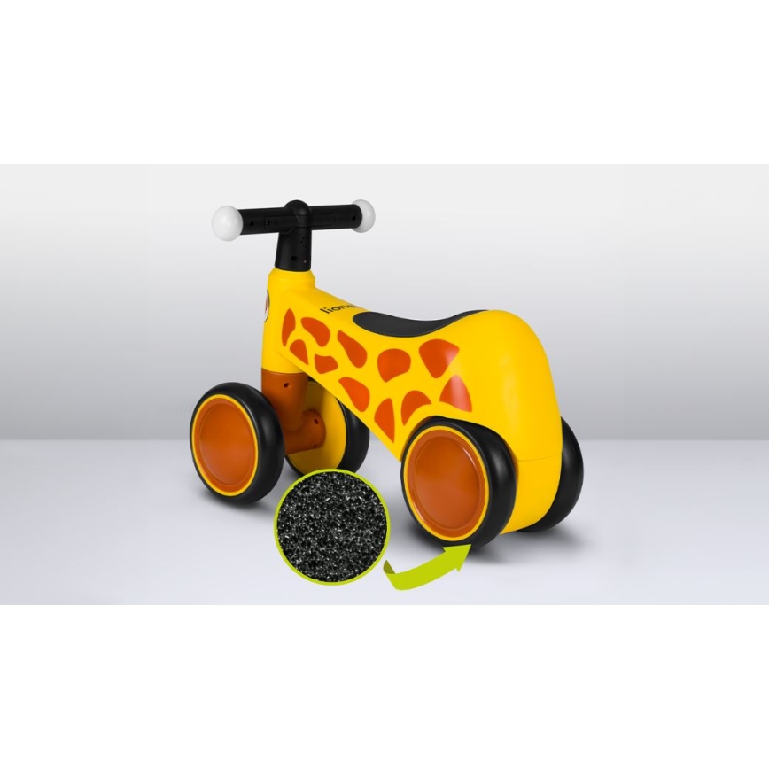 Lionelo - Bicicleta de empurrar SAMMY amarelo