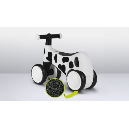 Lionelo - Bicicleta de empurrar SAMMY preto/branco