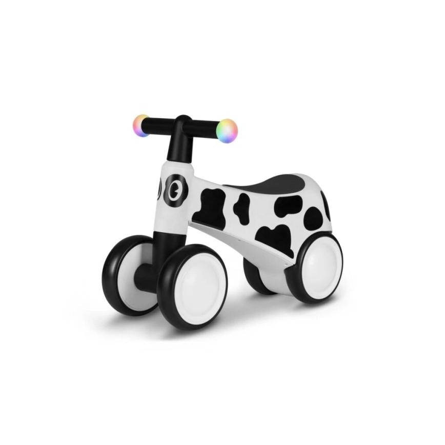 Lionelo - Bicicleta de empurrar SAMMY preto/branco