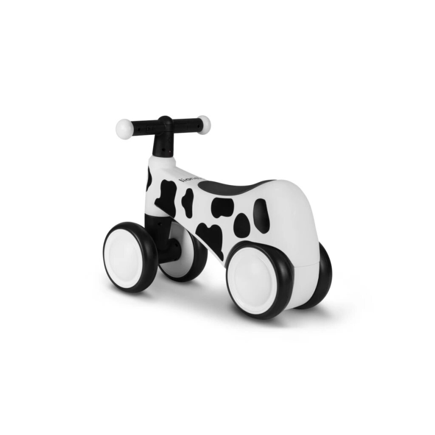 Lionelo - Bicicleta de empurrar SAMMY preto/branco