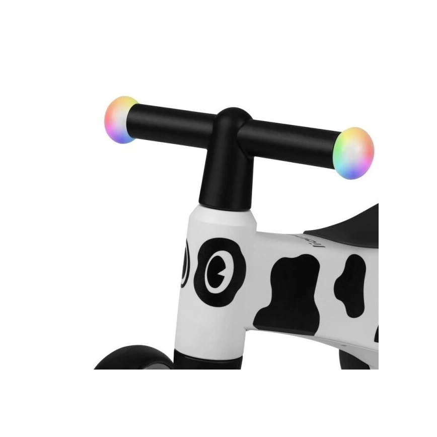 Lionelo - Bicicleta de empurrar SAMMY preto/branco
