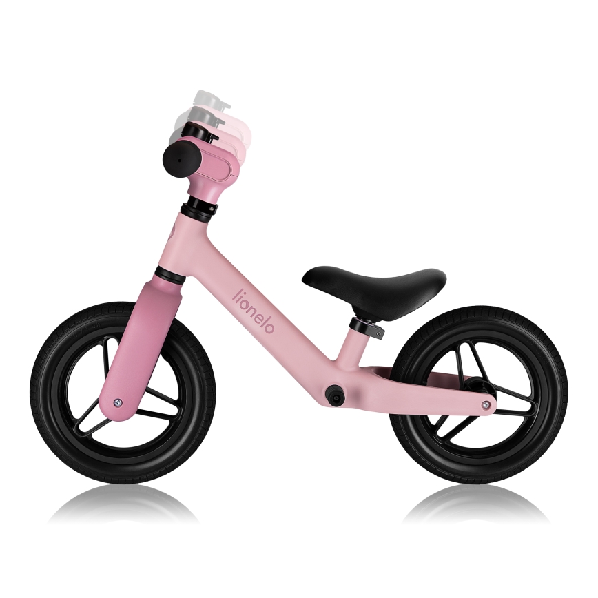 Lionelo - Bicicleta de equilíbrio TONI Pink Rose
