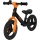 Lionelo - Bicicleta de equilíbrio TONI, preto e laranja