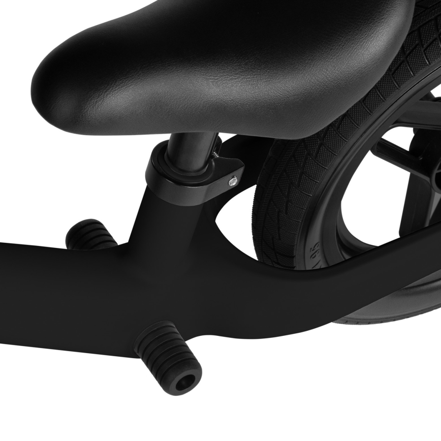 Lionelo - Bicicleta de equilíbrio TONI, preto e laranja