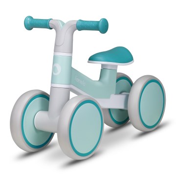 Lionelo - Bicicleta de equilíbrio VILLY Verde-turquesa