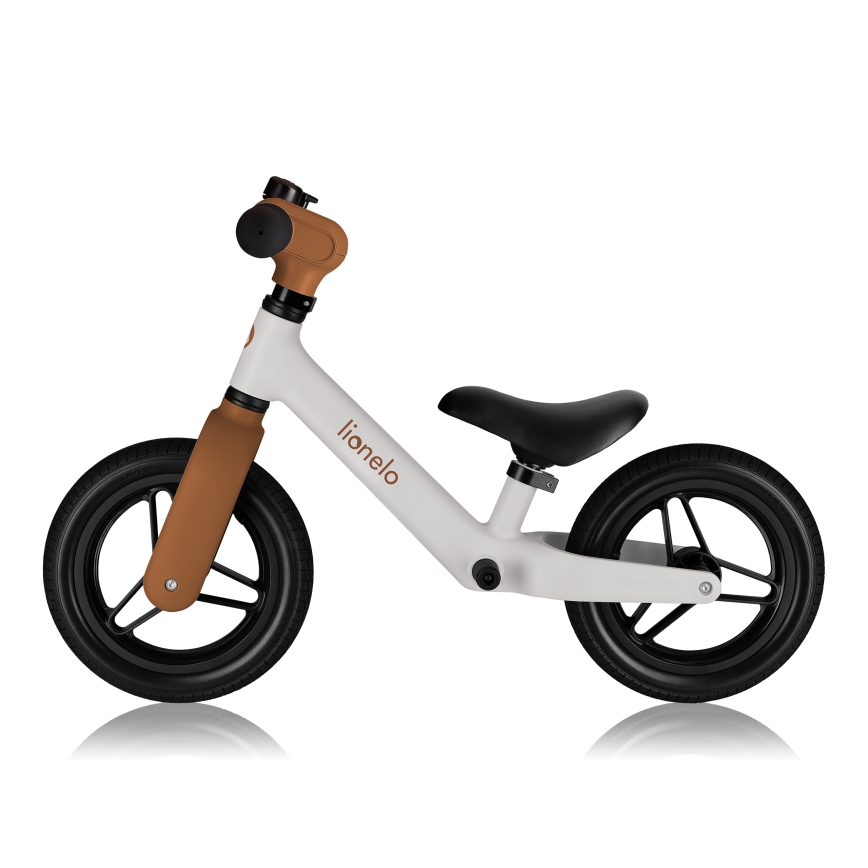 Lionelo - Bicicleta sem pedais TONI Bege Areia