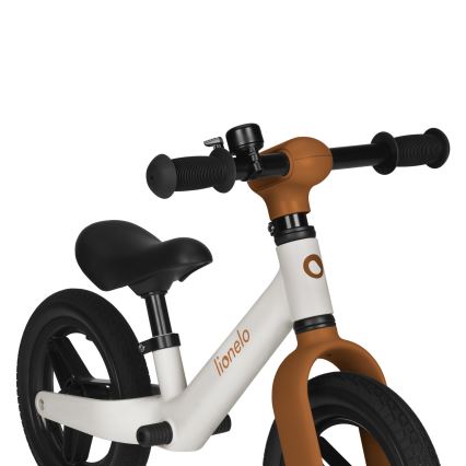 Lionelo - Bicicleta sem pedais TONI Bege Areia
