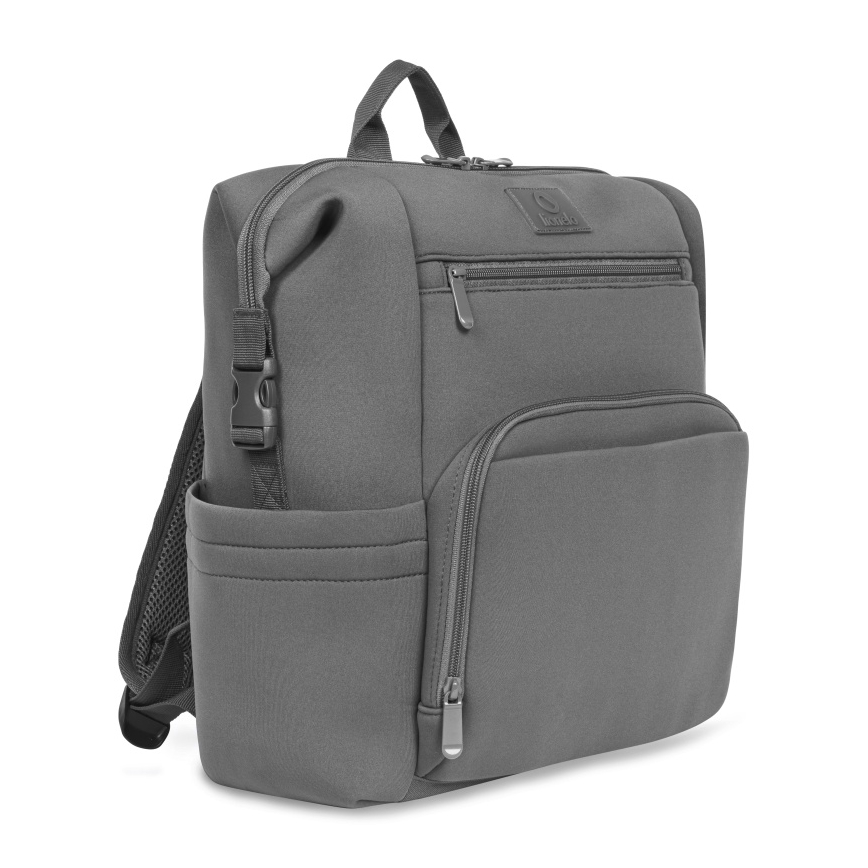 Lionelo - Bolsa de fraldas para carrinho CUBE Grey Stone