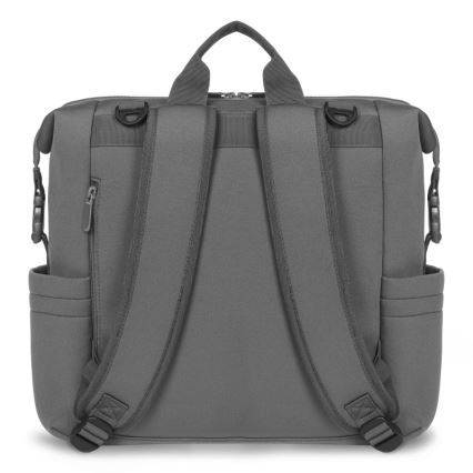 Lionelo - Bolsa de fraldas para carrinho CUBE Grey Stone