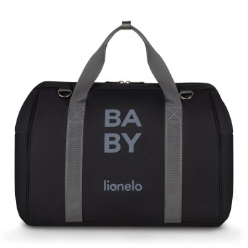 Lionelo - Bolsa de fraldas para carrinho IDA Black Onyx