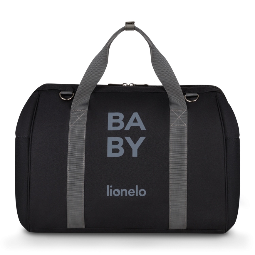 Lionelo - Bolsa de fraldas para carrinho IDA Black Onyx