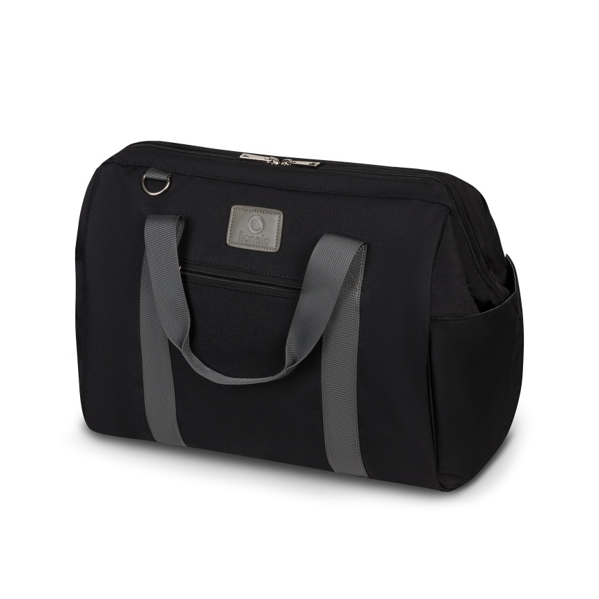 Lionelo - Bolsa de fraldas para carrinho IDA Black Onyx