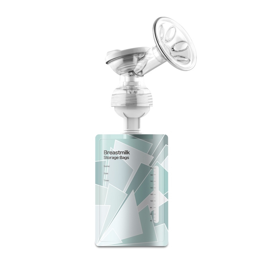 Lionelo - Bomba elétrica recarregável dupla para extração de leite materno TWEE GO 5V 1100 mAh 150 ml