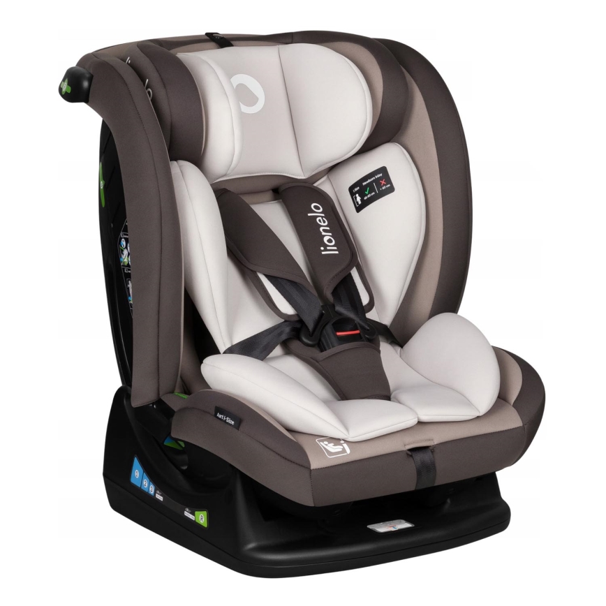 Lionelo - Cadeira auto AART i-Tamanho 40-150 cm castanho/creme