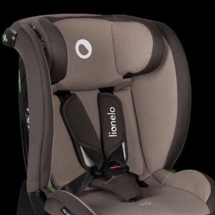 Lionelo - Cadeira auto AART i-Tamanho 40-150 cm castanho/creme