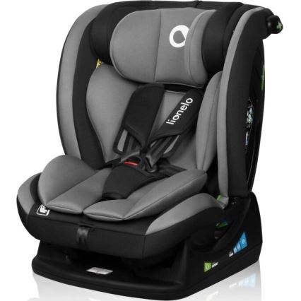 Lionelo - Cadeira auto AART i-Tamanho 40-150 cm preto/cinzento