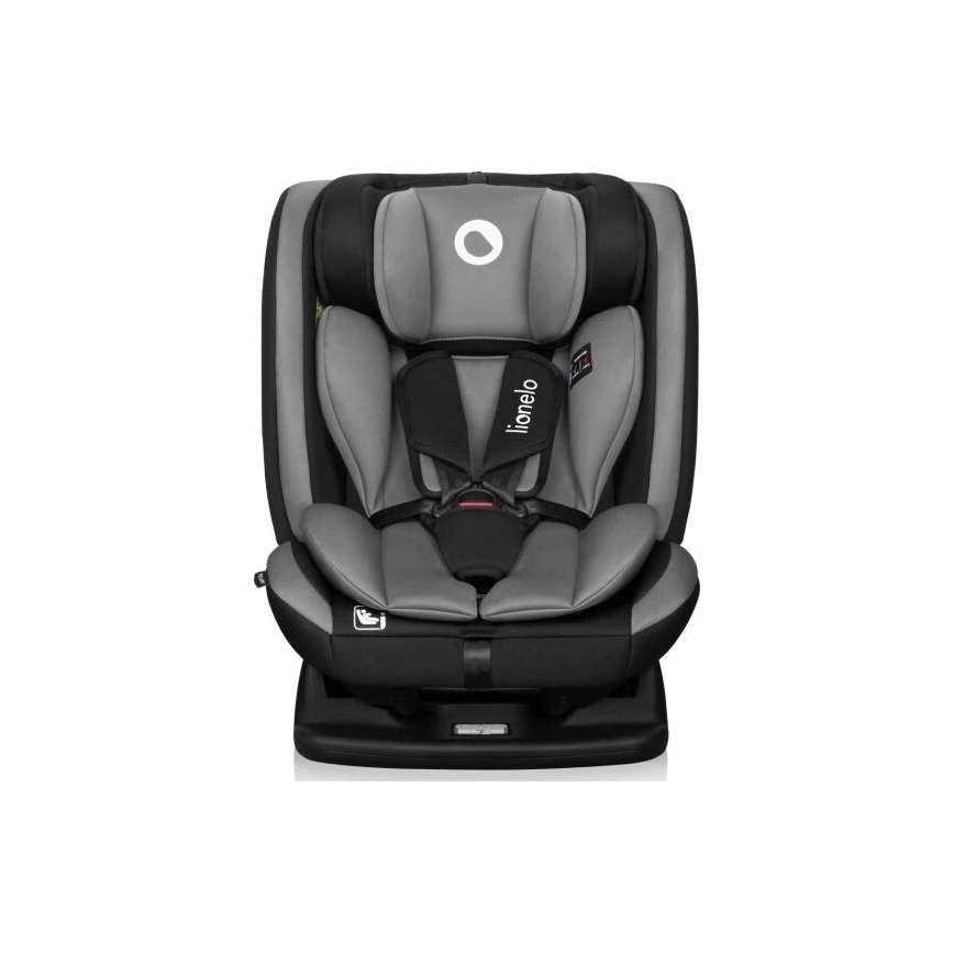 Lionelo - Cadeira auto AART i-Tamanho 40-150 cm preto/cinzento
