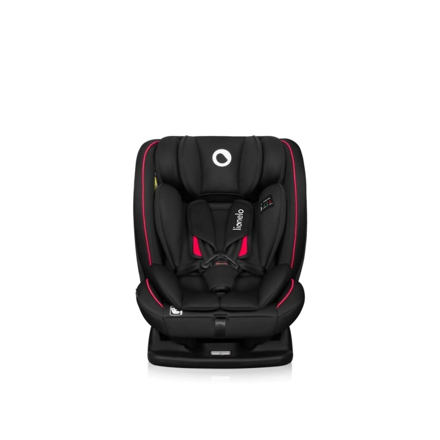 Lionelo - Cadeira auto AART i-Tamanho 40-150 cm preto/vermelho