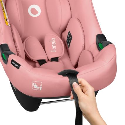 Lionelo - Cadeira Auto ASTRID i-Size 40-87 cm Rosa Coral