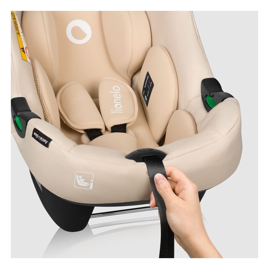 Lionelo - Cadeira auto ASTRID i-Tamanho 40-87 cm bege