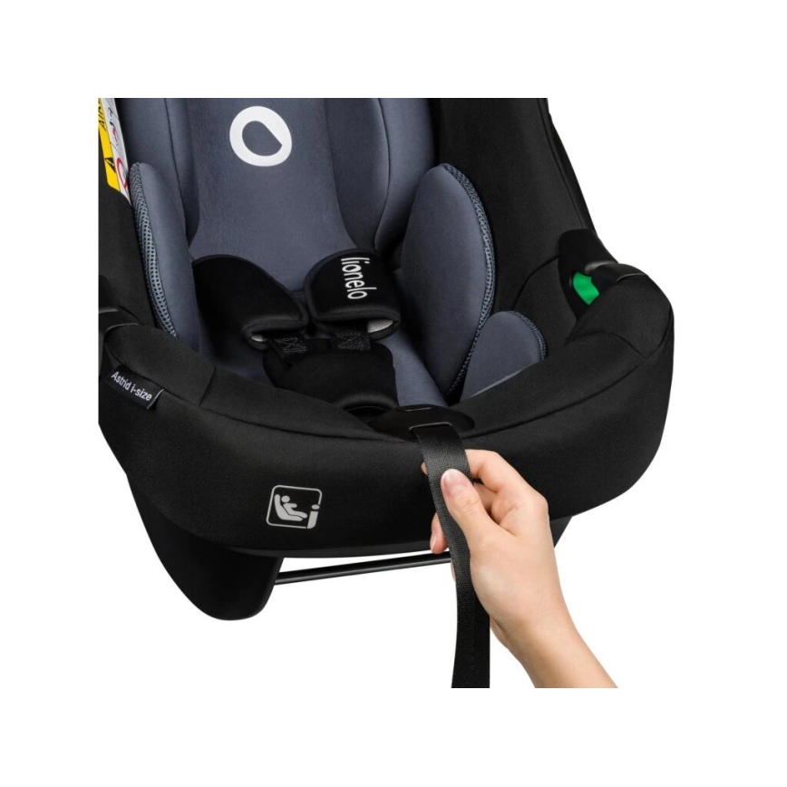 Lionelo - Cadeira auto ASTRID i-Tamanho 40-87 cm preto