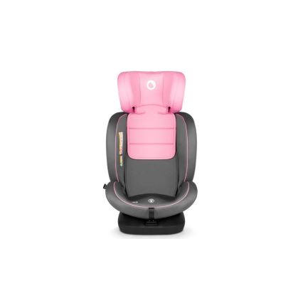 Lionelo - Cadeira auto BASTIAAN i-Tamanho 40-150 cm cinzento/rosa