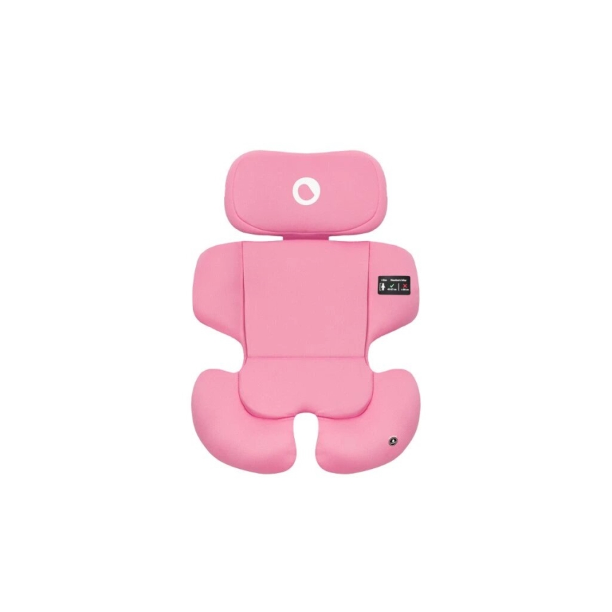 Lionelo - Cadeira auto BASTIAAN i-Tamanho 40-150 cm cinzento/rosa