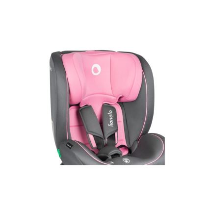 Lionelo - Cadeira auto BASTIAAN i-Tamanho 40-150 cm cinzento/rosa