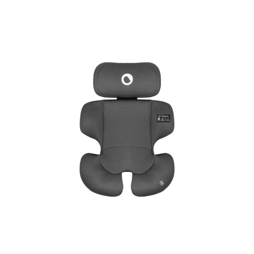 Lionelo - Cadeira auto BASTIAAN i-Tamanho 40-150 cm preto/cinzento