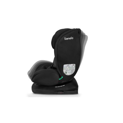 Lionelo - Cadeira auto BASTIAAN i-Tamanho 40-150 cm preto